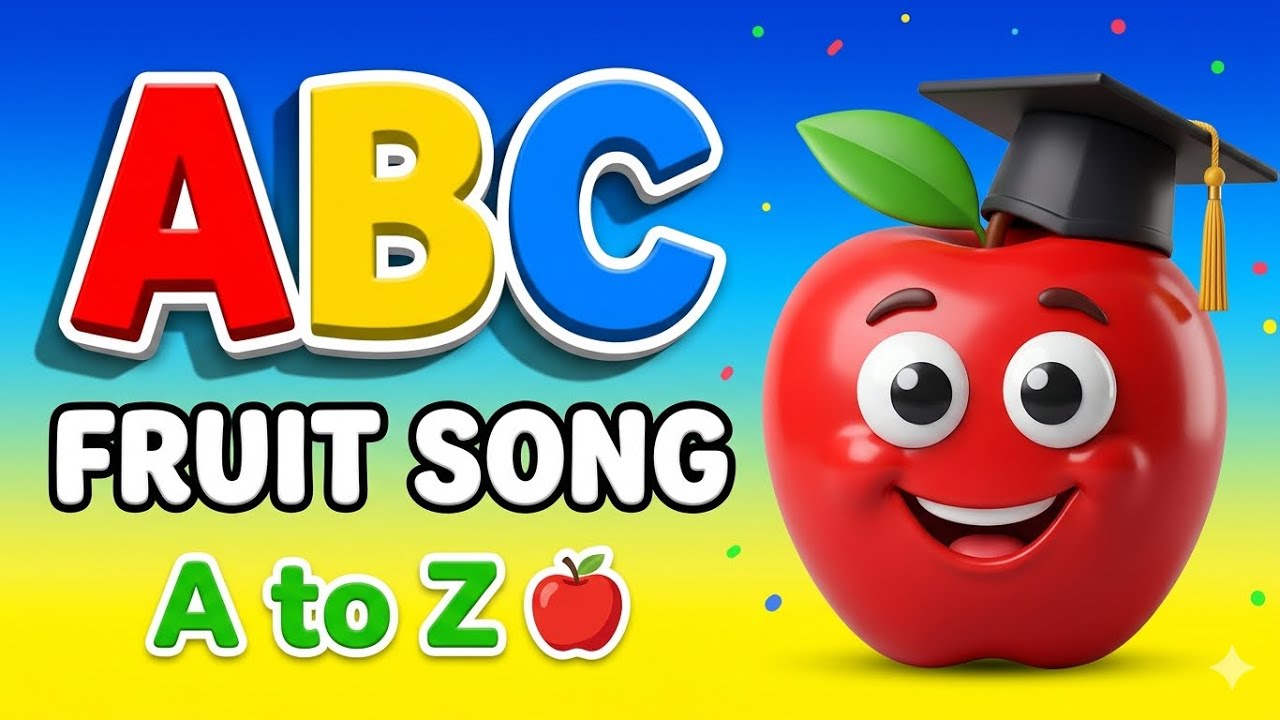 Phonics Fruit Party! 🍉 Alphabet Song from A to Z