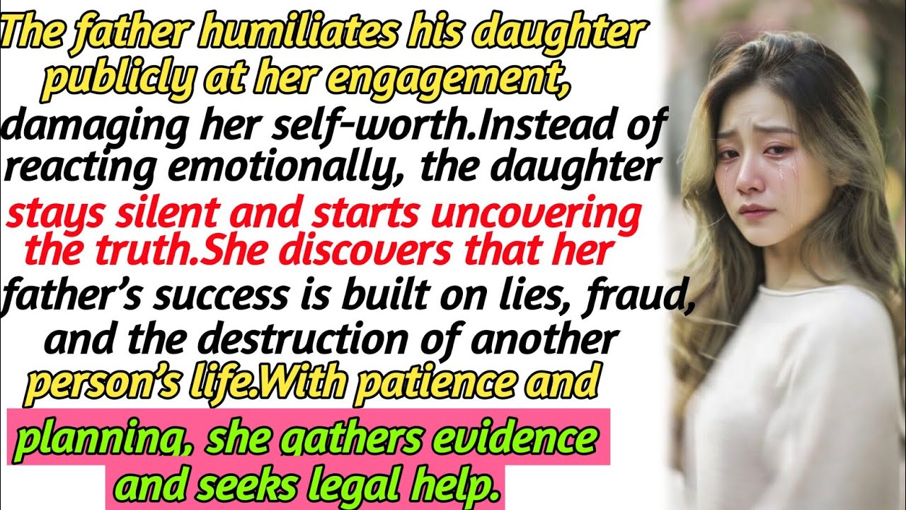 On her wedding day, the truth is revealed and her father’s power collapses in front of everyone