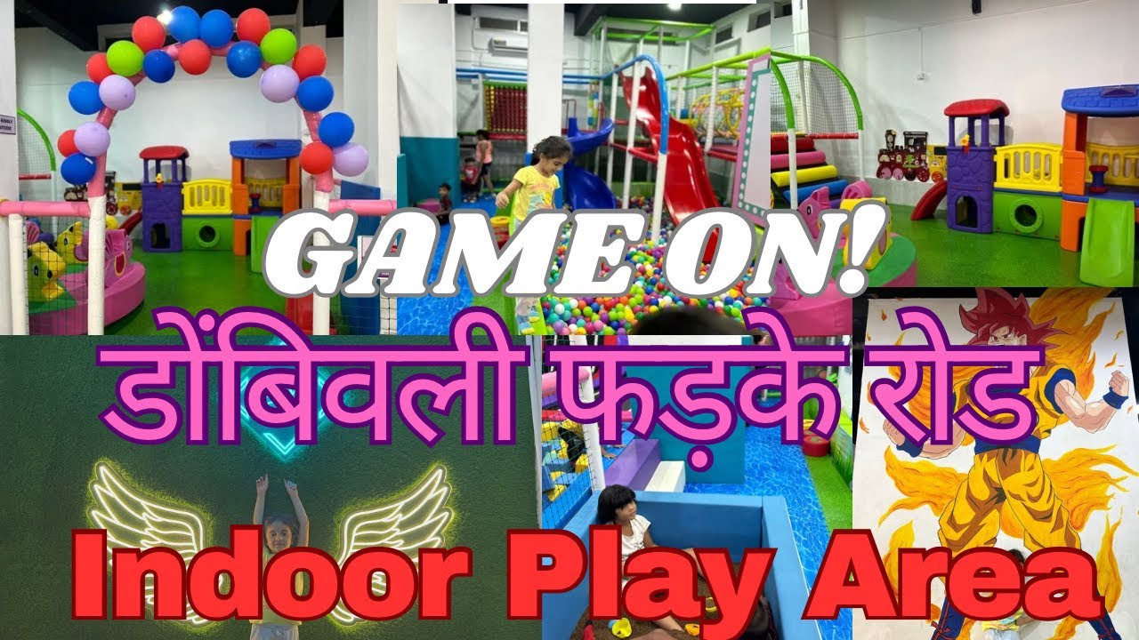 Game On Junior | Near Dombivli Station An Indoor Play Park | #gameon #shortvideo #kidsvlog