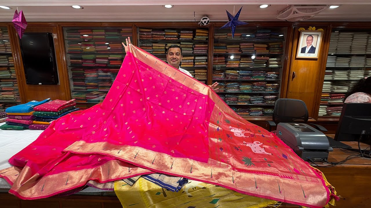 Chickpet Wholesale Budget Friendly Raw Silk, Semi & Pure Crepe Sarees. Single saree courier avail.