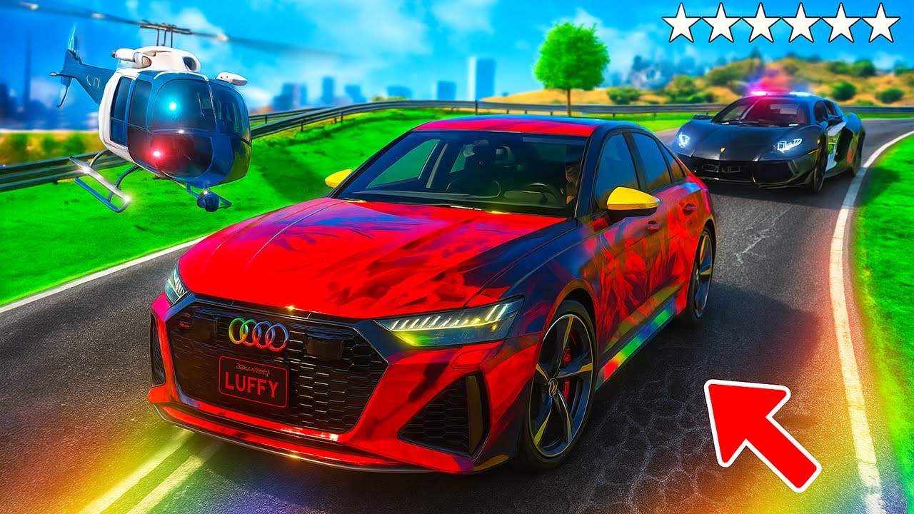 POLIZEI verfolgt STÄRKSTEN SPORTWAGEN in GTA 5! (Polizei vs. Dieb)