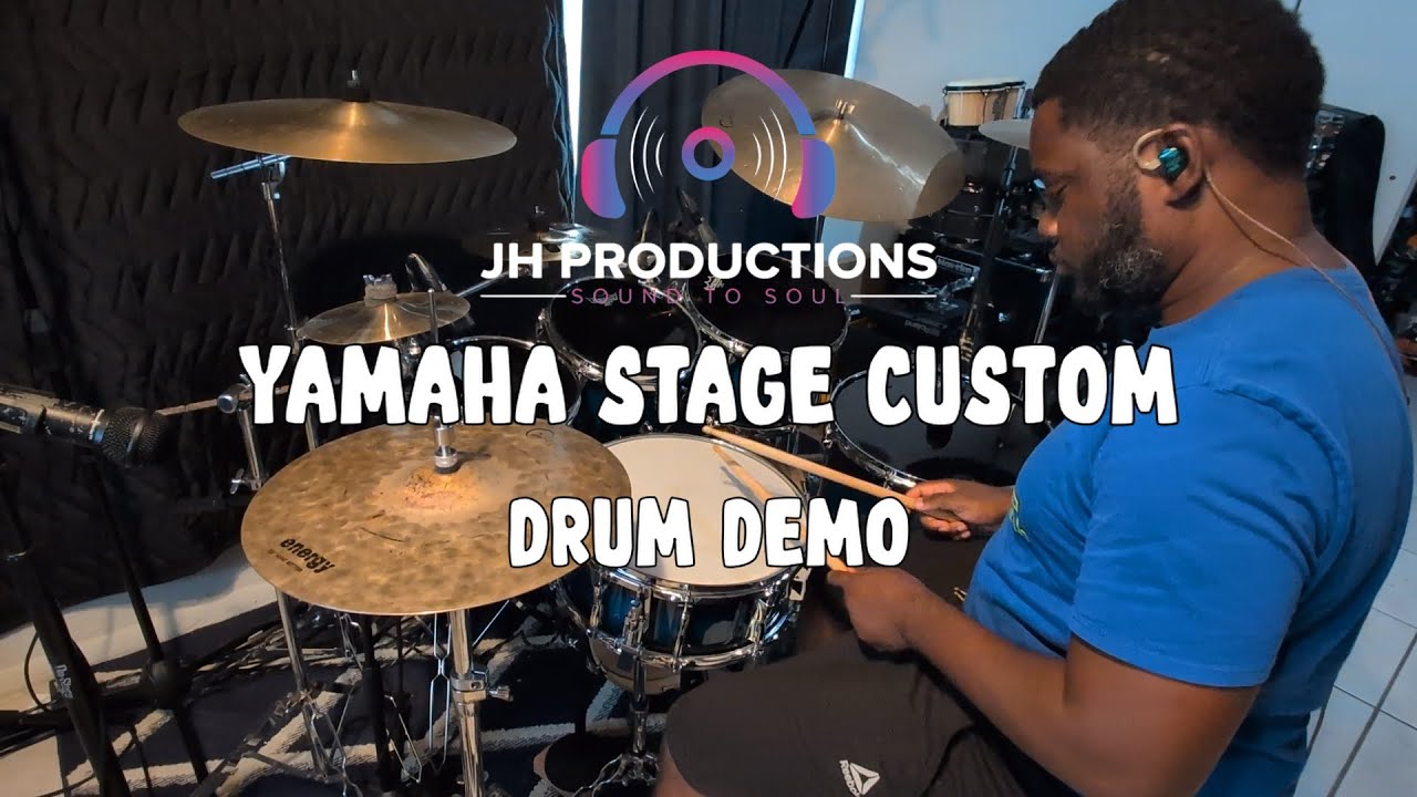 Yamaha Stage Custom Drum Demo
