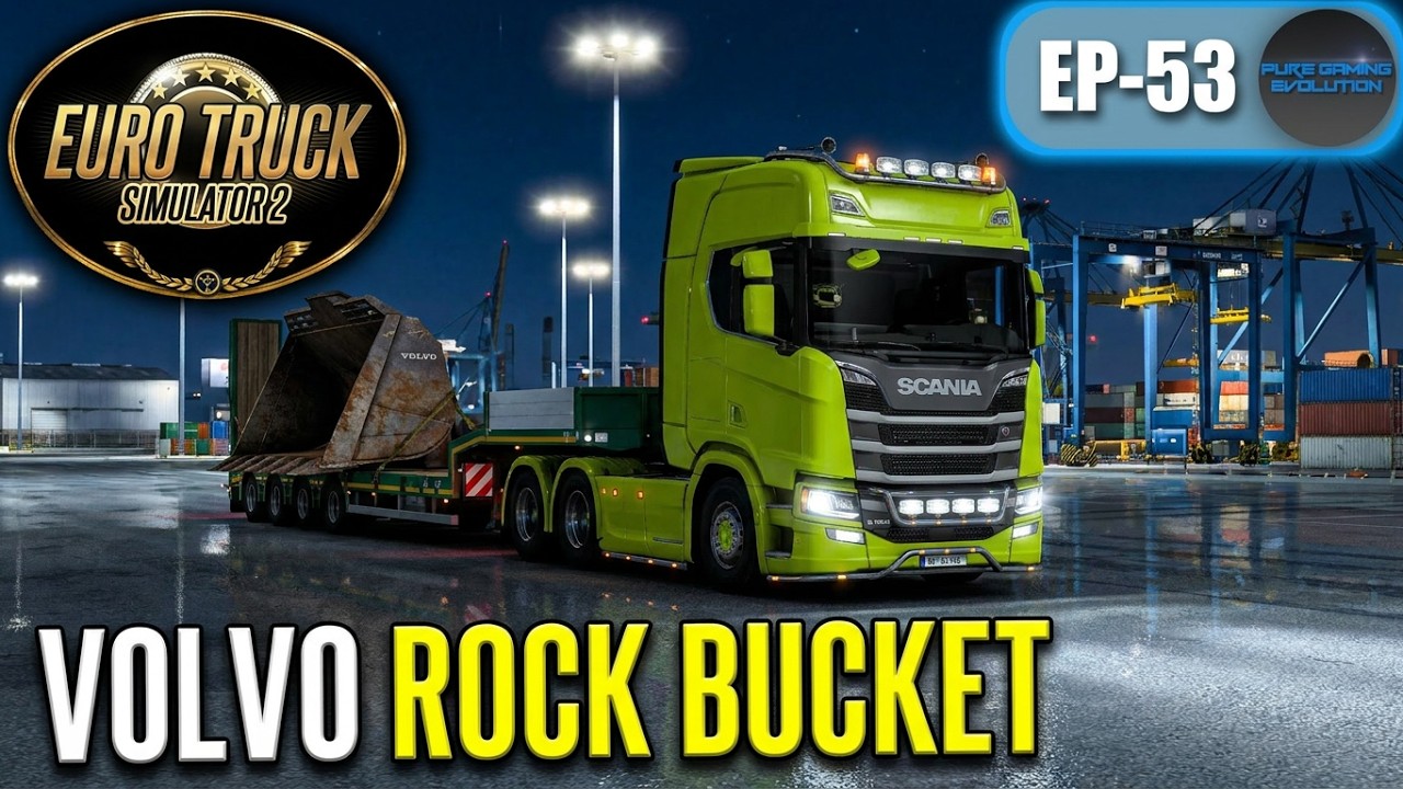 EURO TRUCK SIMULATOR 2 - Wheels In Motion EP-53 | Volvo Rock Bucket, Hamburg to Osnabr&uuml;ck | [ETS 2]