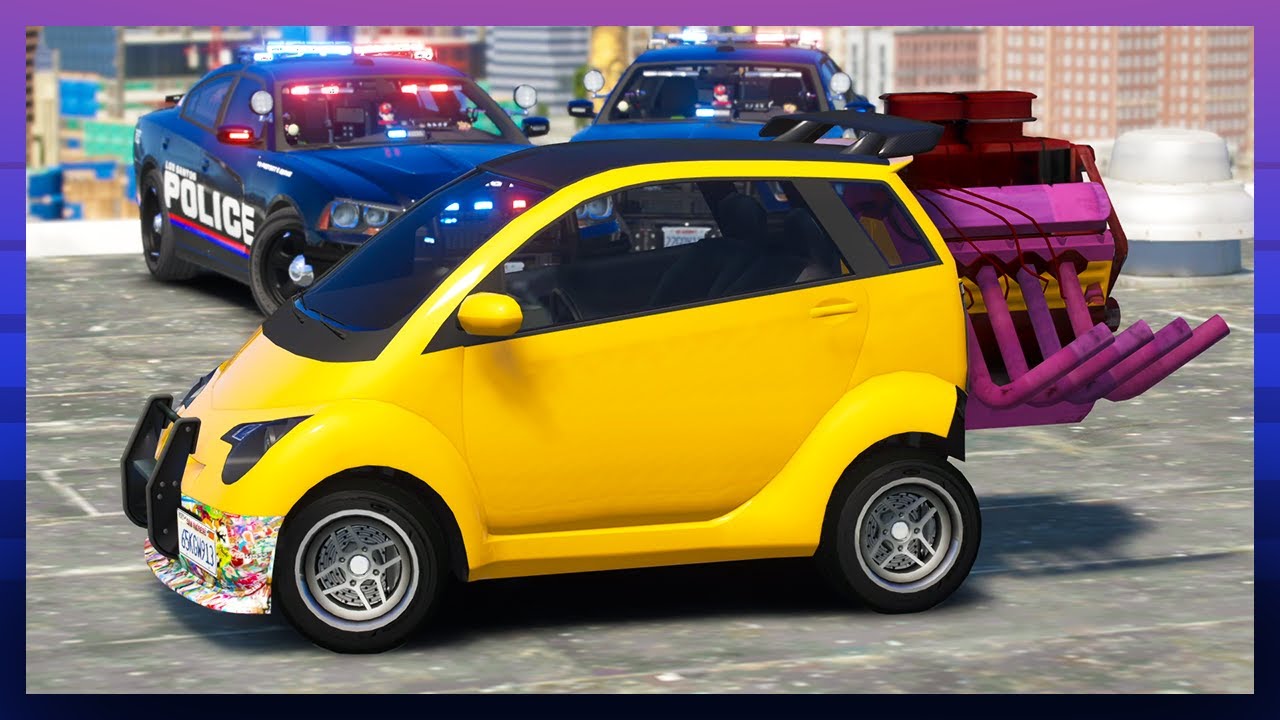 GTA 5 Roleplay | RedlineRP  | 4000BHP mini car! Annoys us #606