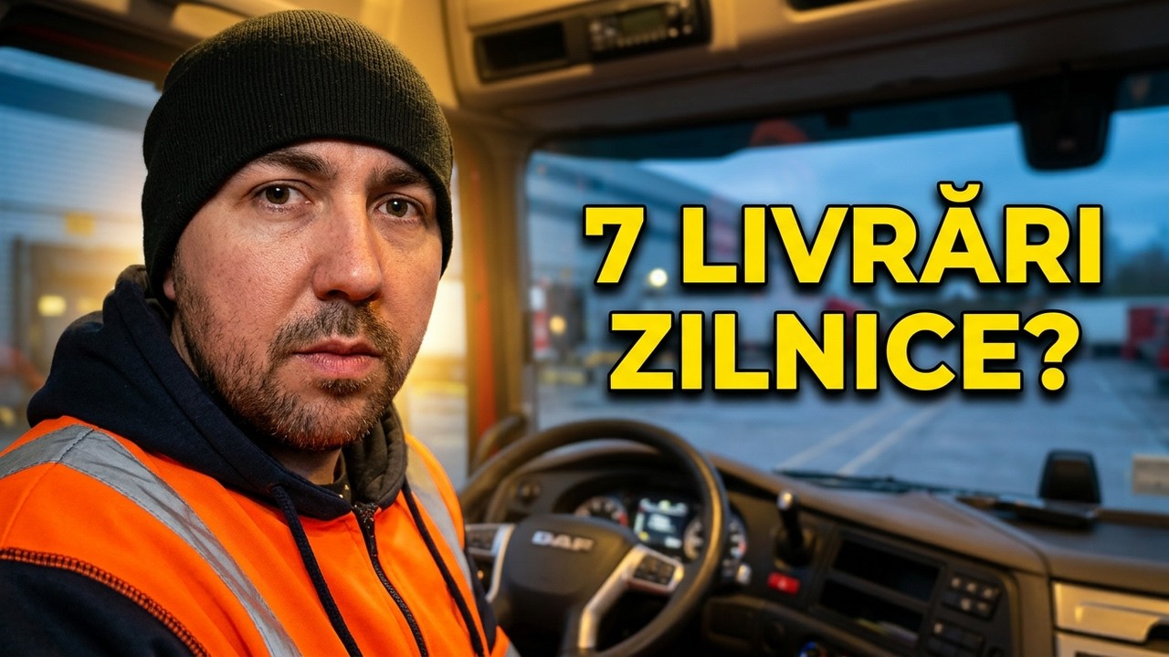 7 LIVRĂRI pe zi cu TIR &icirc;n Anglia | DAF XF 2024 - Provocările șoferului