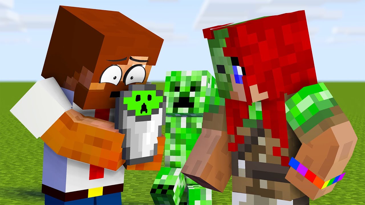 VI MJÖLKAR ALLA MOBS I MINECRAFT!
