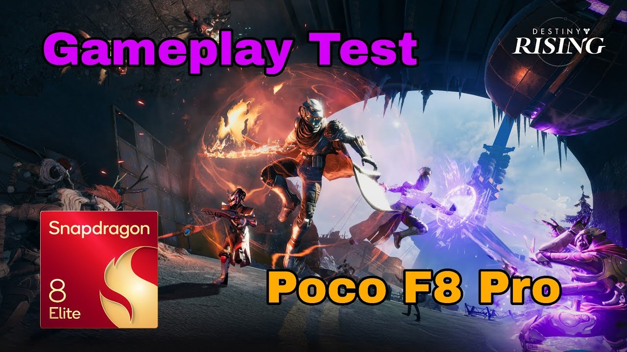 ( Uji Main ) POCO F8 PRO Running Destiny Rising Recommended Setting