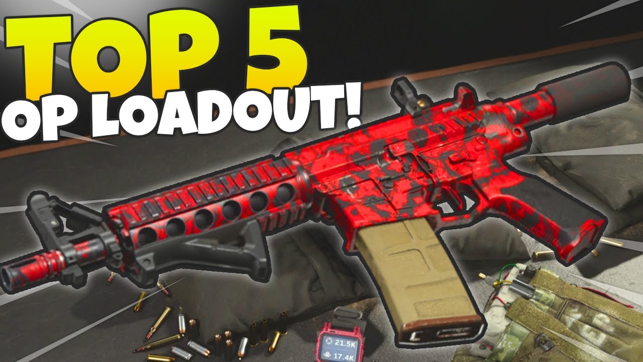 TOP 5 MOST OVERPOWERED GUNS IN MODERN WARFARE.. (BEST CLASS) COD WARZONE Gameplay