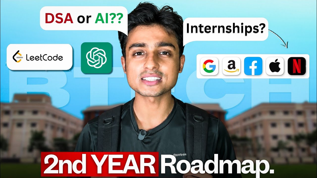 2nd Year Roadmap || What should you do in 2nd Year of College?