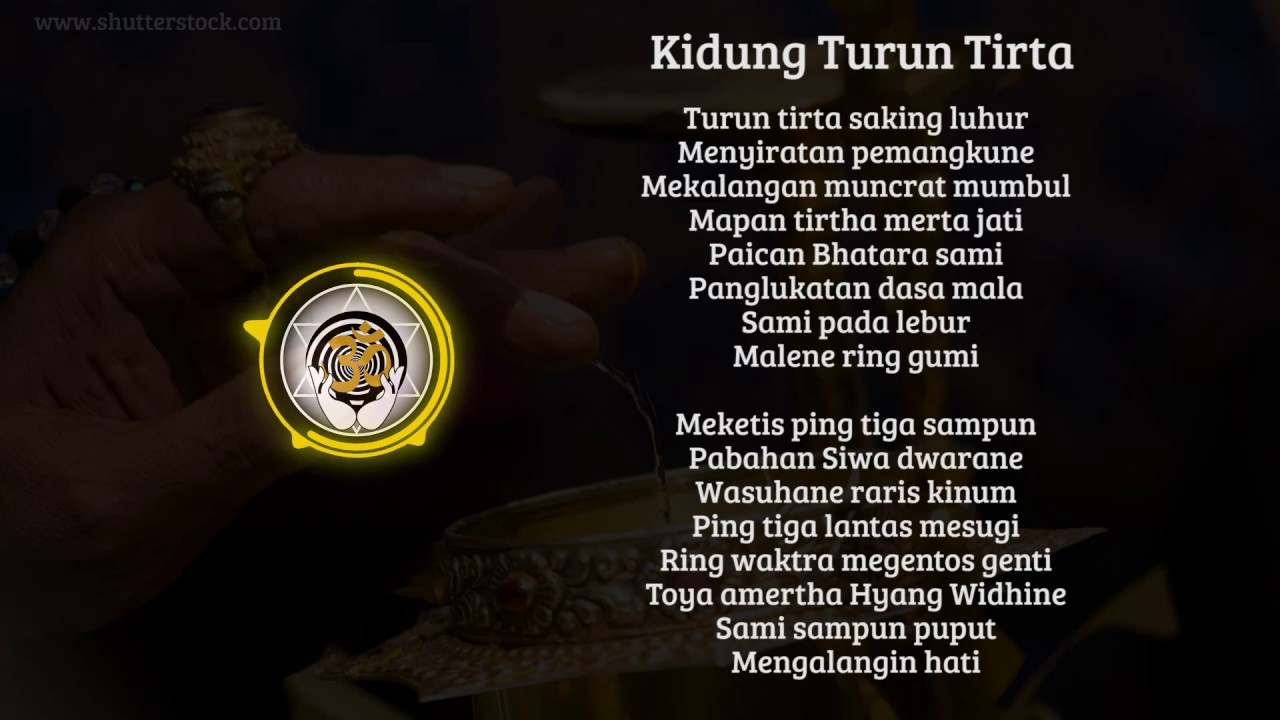 Kidung Turun Tirta