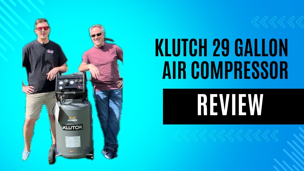 Обзор воздушного компрессора Klutch на 29 галлонов