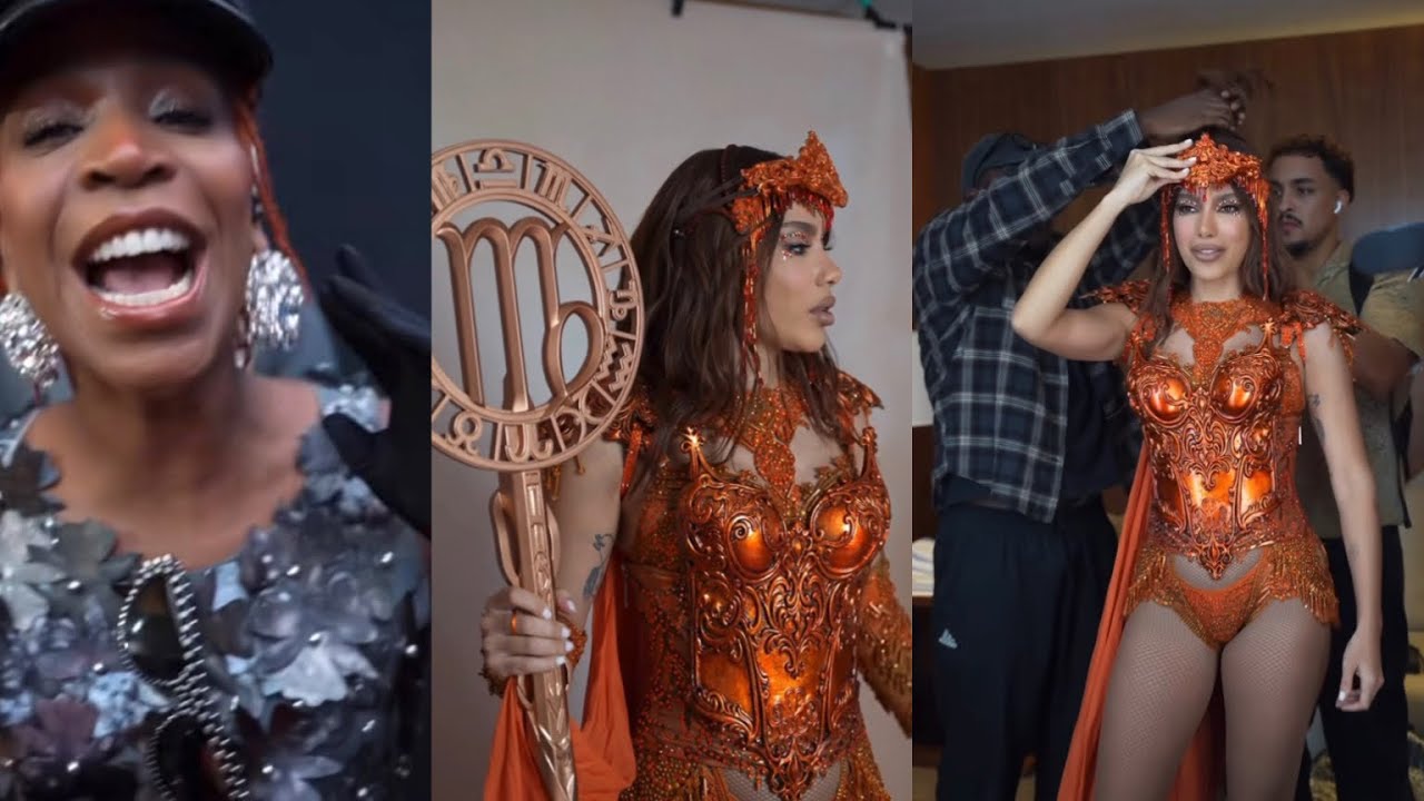 BASTIDORES DE ENSAIO ANITTA, DANDO ESPORRO NA PRODUÇÃO