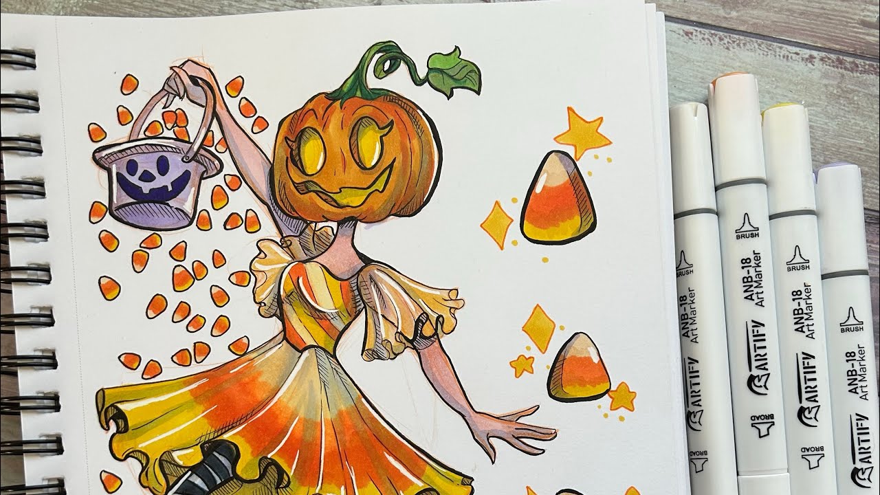 INKTOBER 2023 Sketchbook Tour