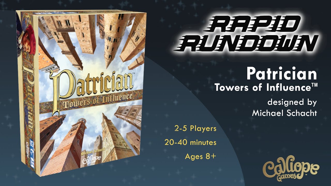 Patrician: Towers Of Influence - Rapid Rundown