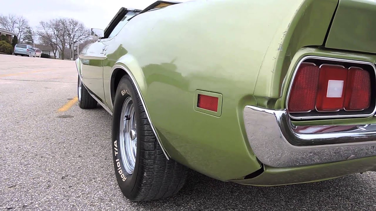 1972 Ford Mustang Convertible green mustang for sale at www coyoteclassics com