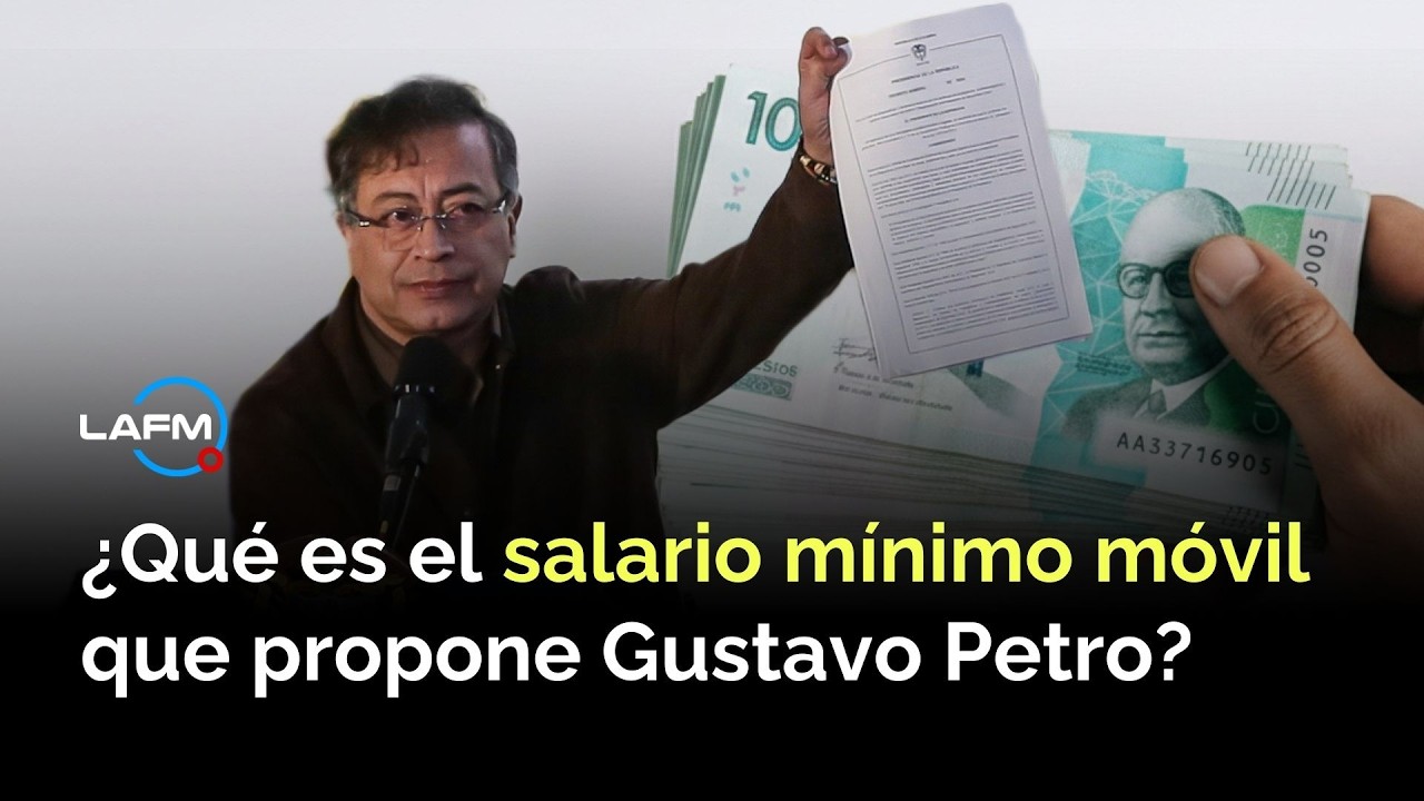 Salario mínimo móvil: ¿De qué se trata la propuesta de Gustavo Petro?