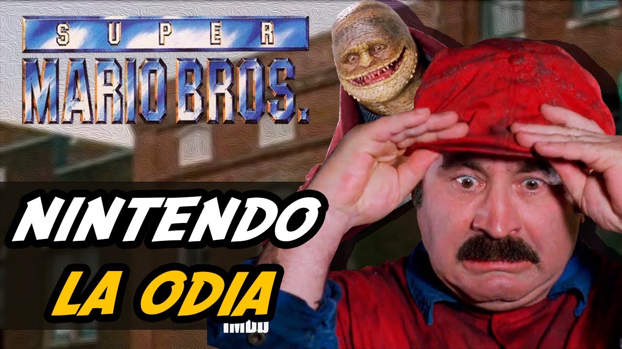 La HORRIBLE película de Mario Bros que Nintendo QUIERE OLVIDAR