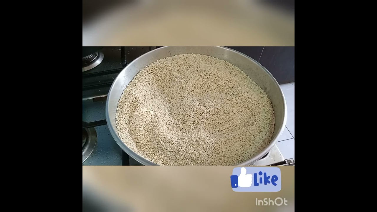 طريقه تحميص السمسم مع 3 ملاحظات ضروريه جدا