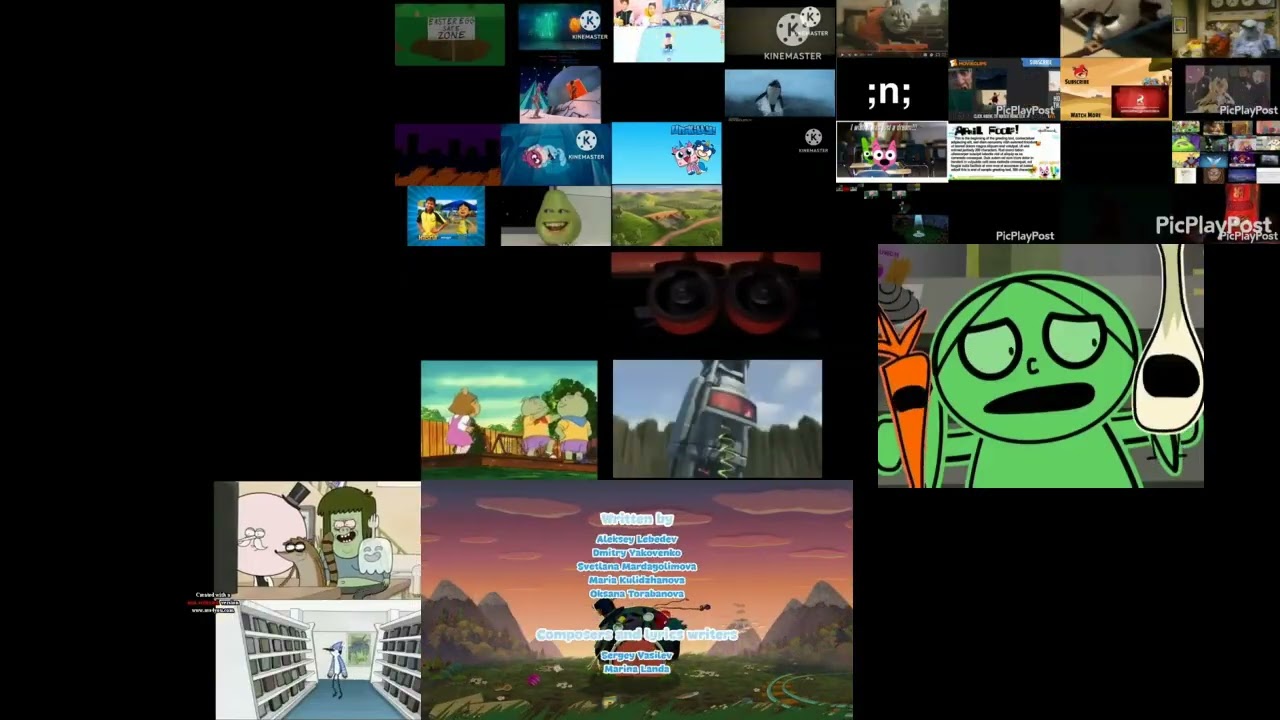 My Verison of the Scream contents and random maze Multiparison