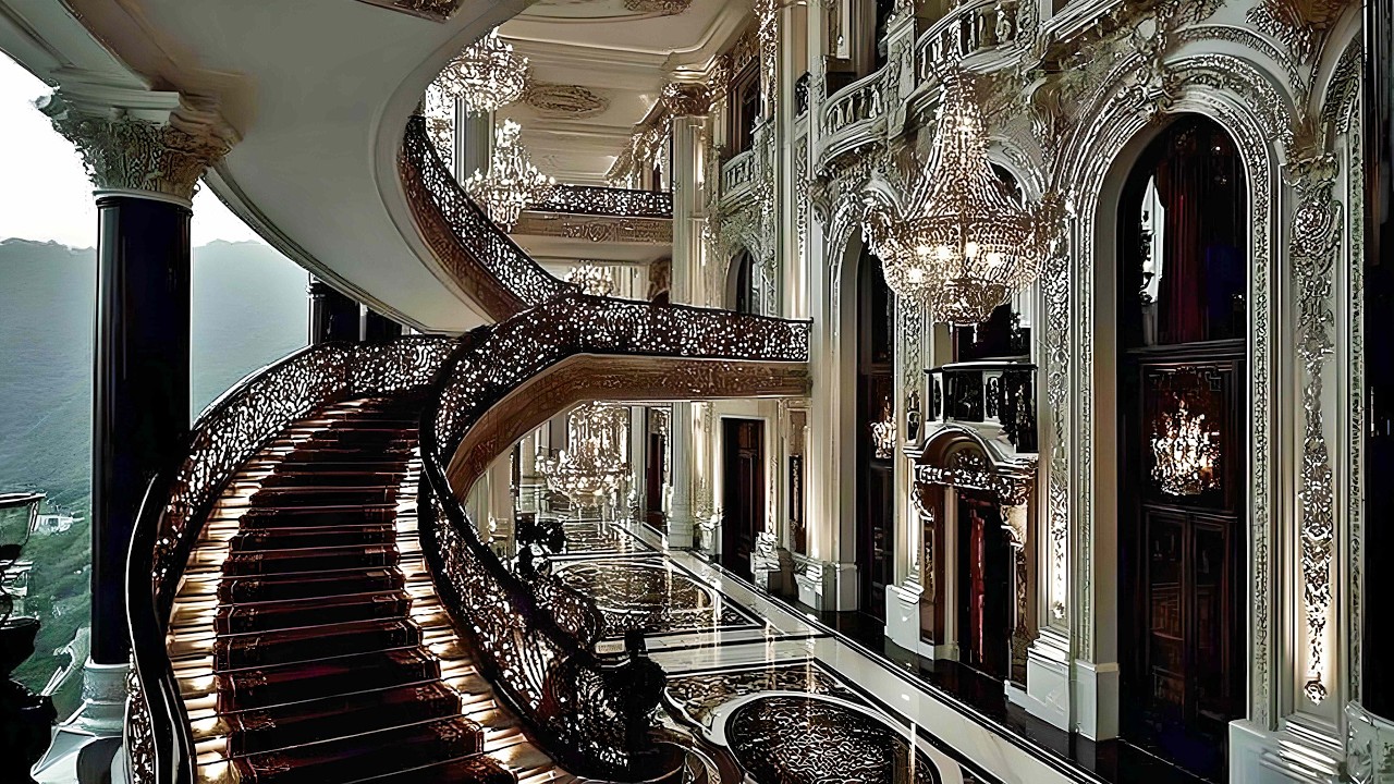 Enter Palatial Mansions Reserved for Kings: A 4K Journey Into Luxury, Grandeur & Splendor