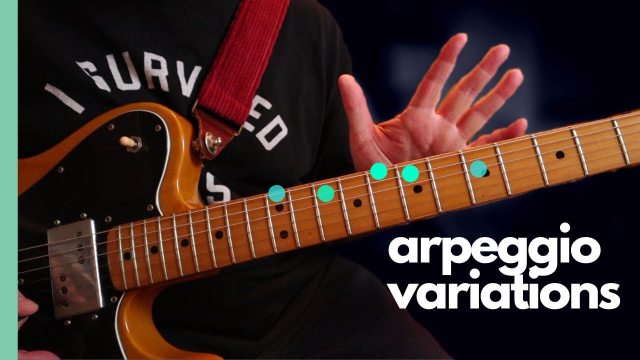 Arpeggio Shapes on the Guitar