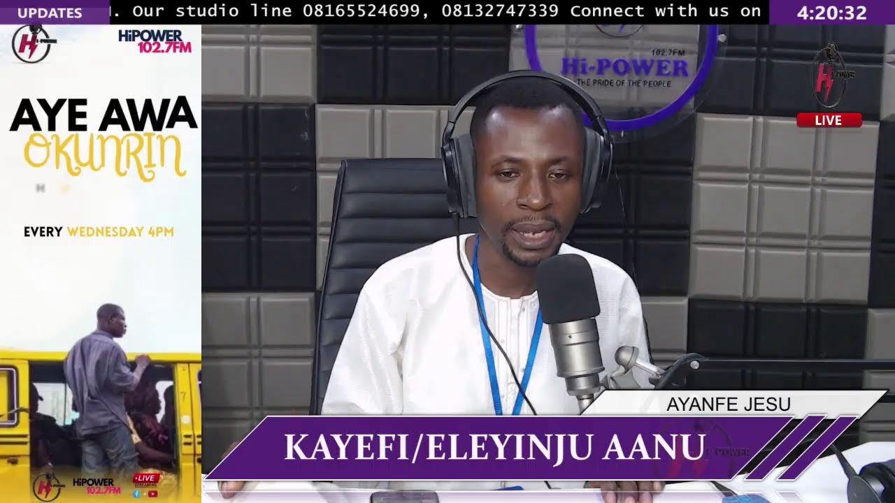 KAYEFI/ELEYINJU AANU PELU AYANFE JESU