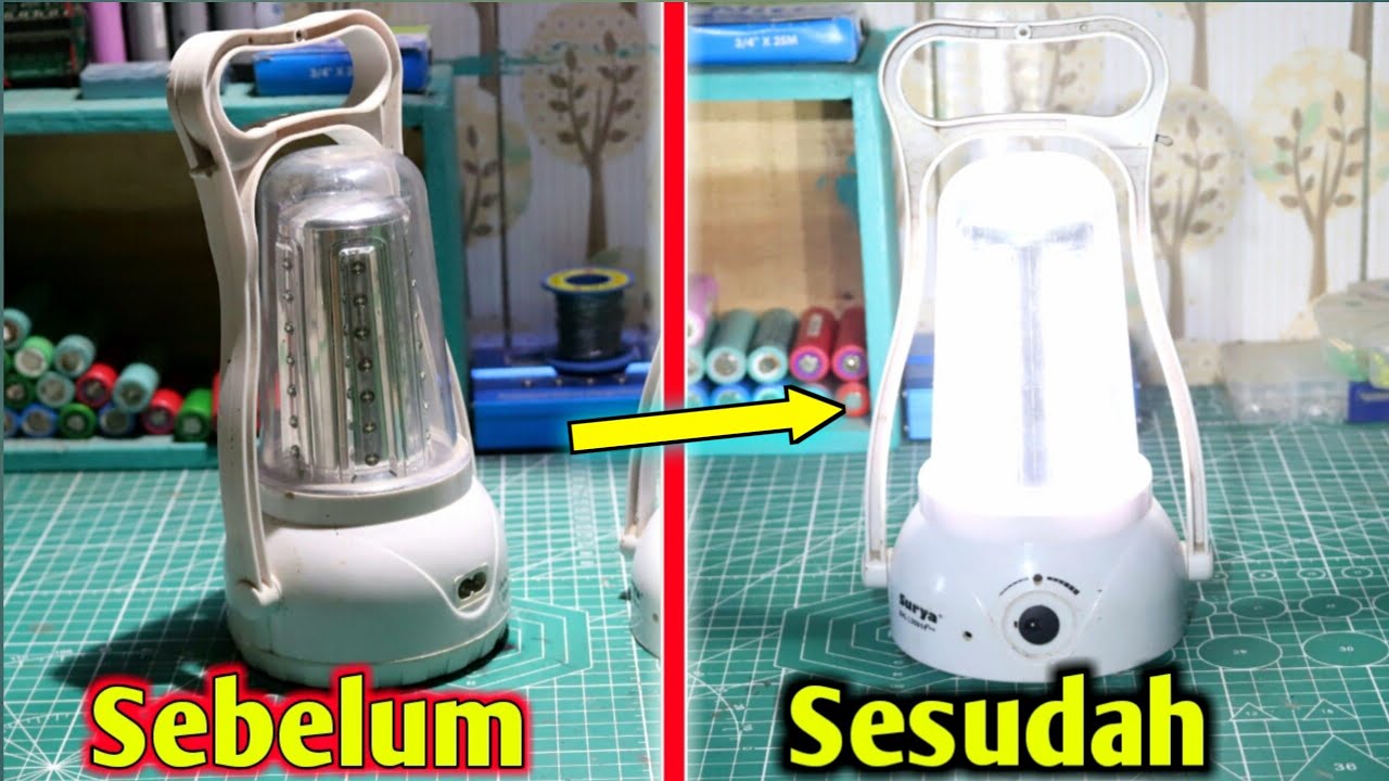 Lampu emergency rusak jangan dulu dibuang - cara memperbaiki lampu emergency led yang rusak