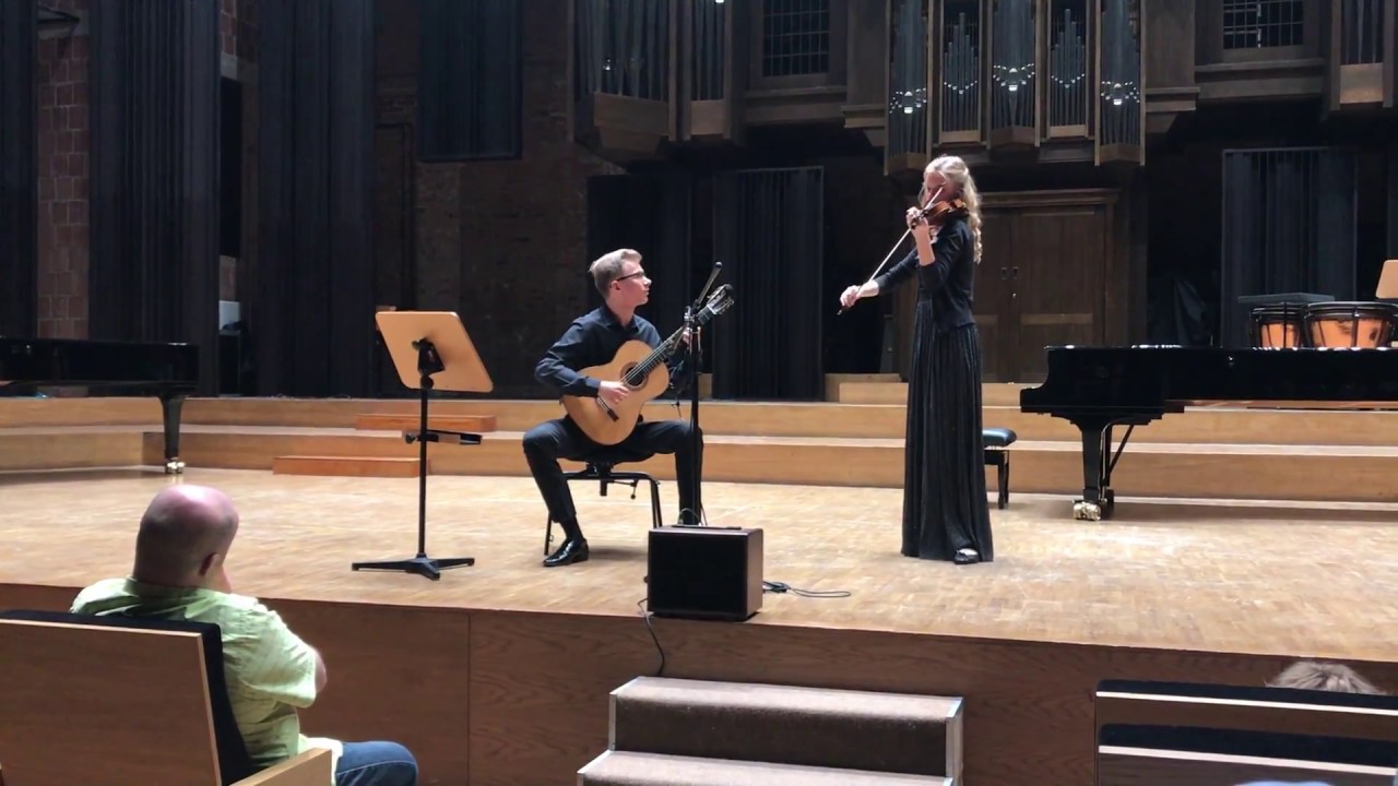 Astor Piazzolla - Oblivion Guitar & Violin