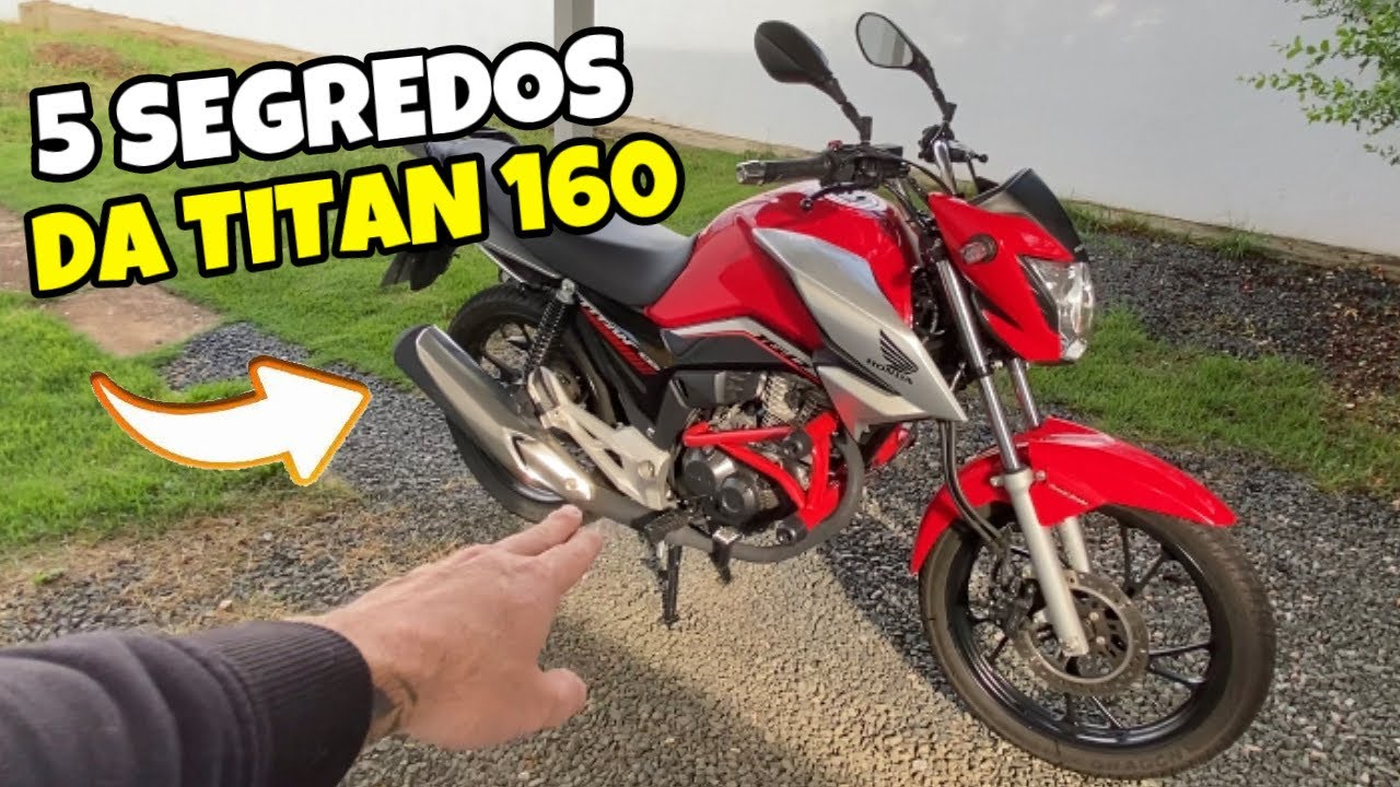5 SEGREDOS DA TITAN 160 😱 VOCÊ VAI SE SURPREENDER!