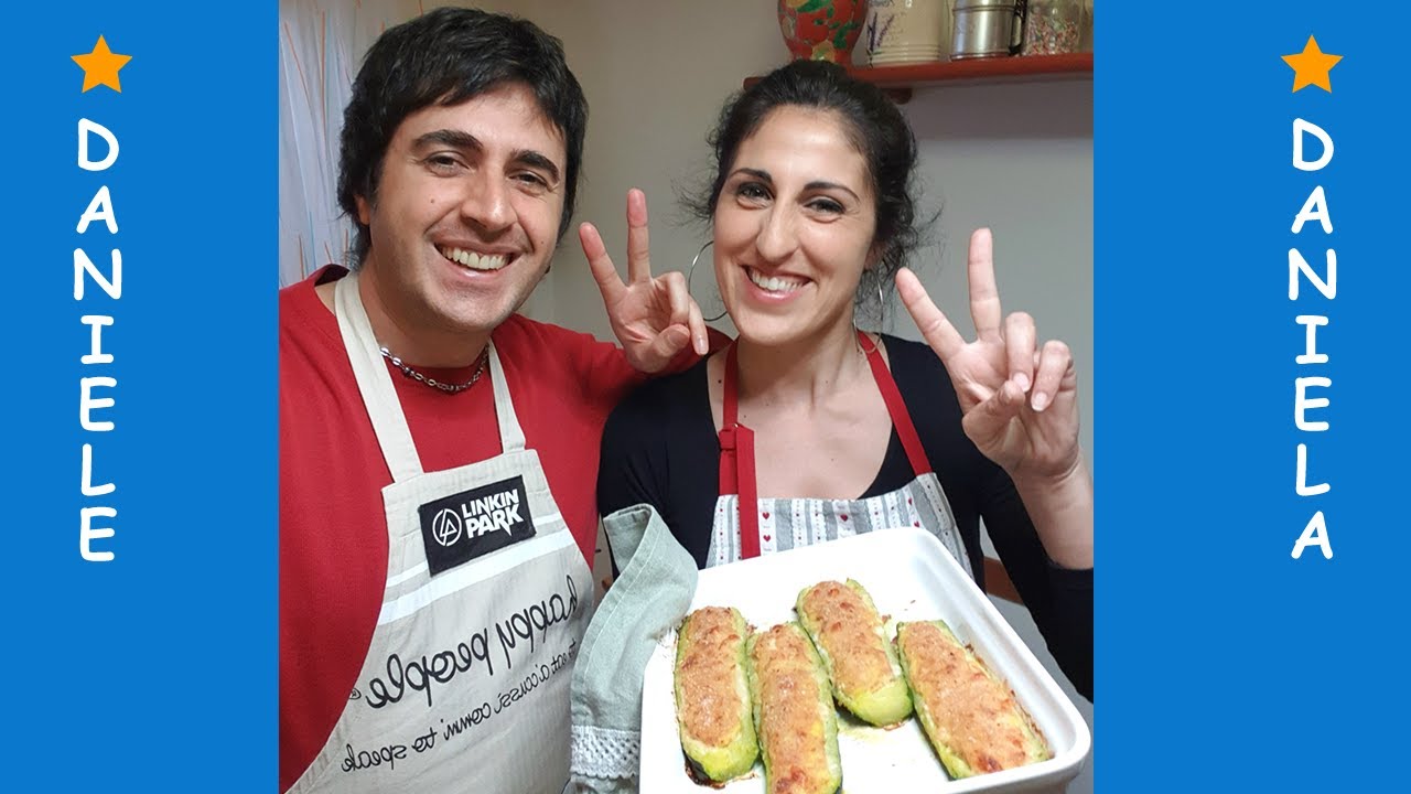 ZUCCHINE RIPIENE AL FORNO - Ricetta