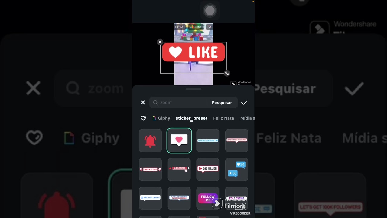Filmora &eacute; muito bom