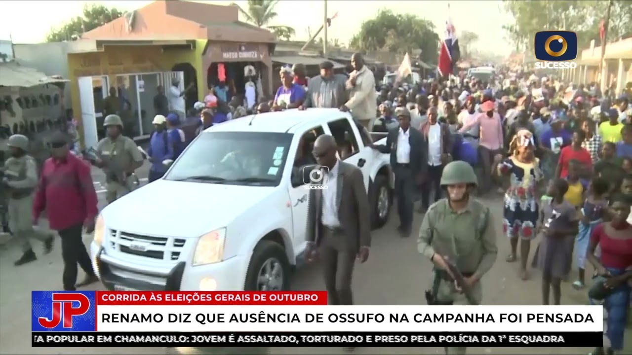 RENAMO AFIRMA QUE AUSÊNCIA DE OSSUFO MOMADE NA CAMPANHA É 