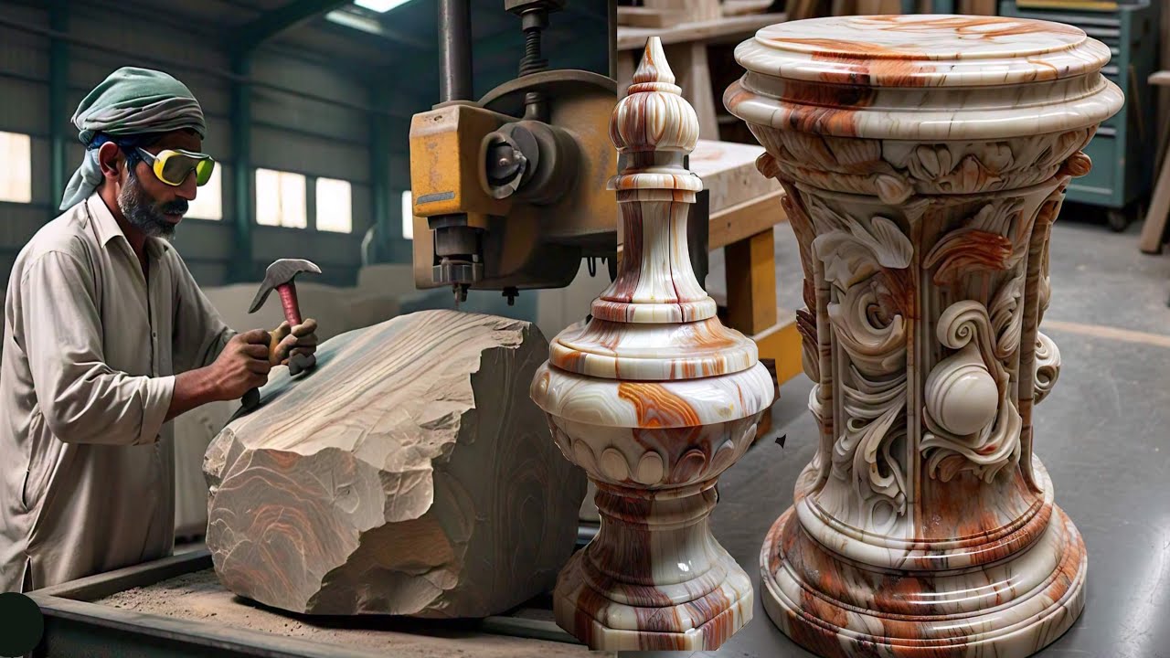 Sculpting Elegance, The Journey of Turning Marble Blocks into Masterpieces