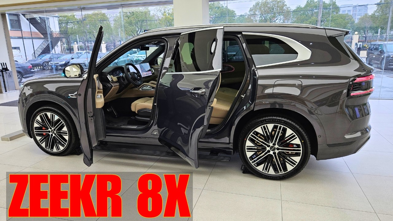 Zeekr 8X Detailed Walkaround – China's Newest Hybrid EV Is Scary Good!