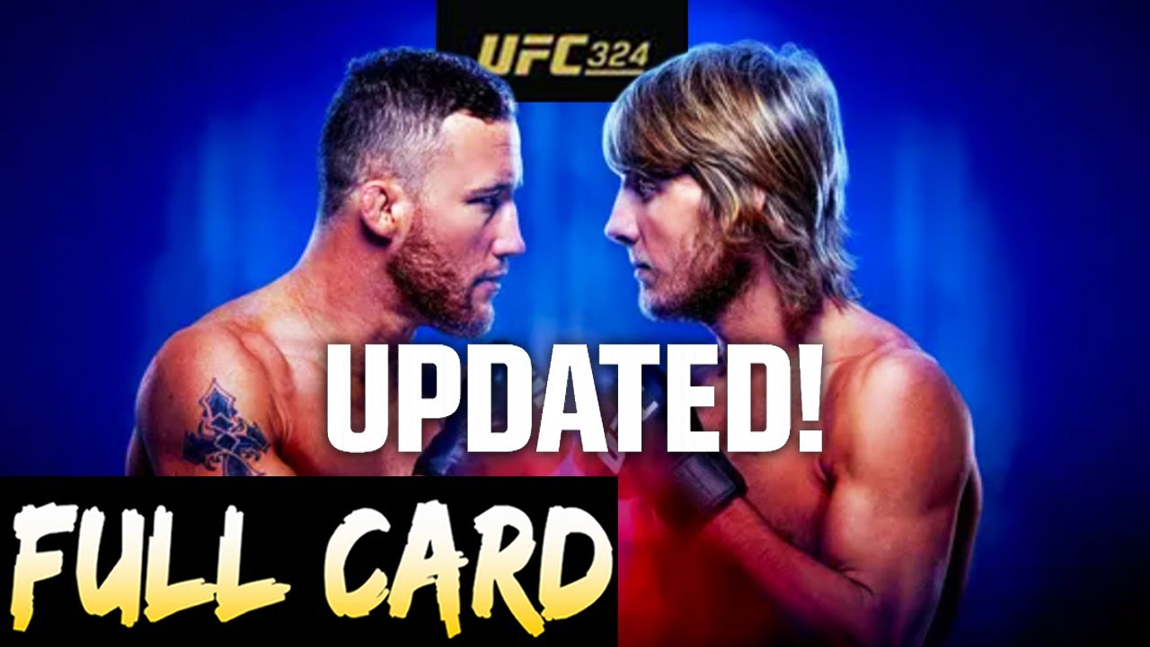 UFC 324 UPDATED Predictions Gaethje vs Pimblett Full Card Betting Breakdown