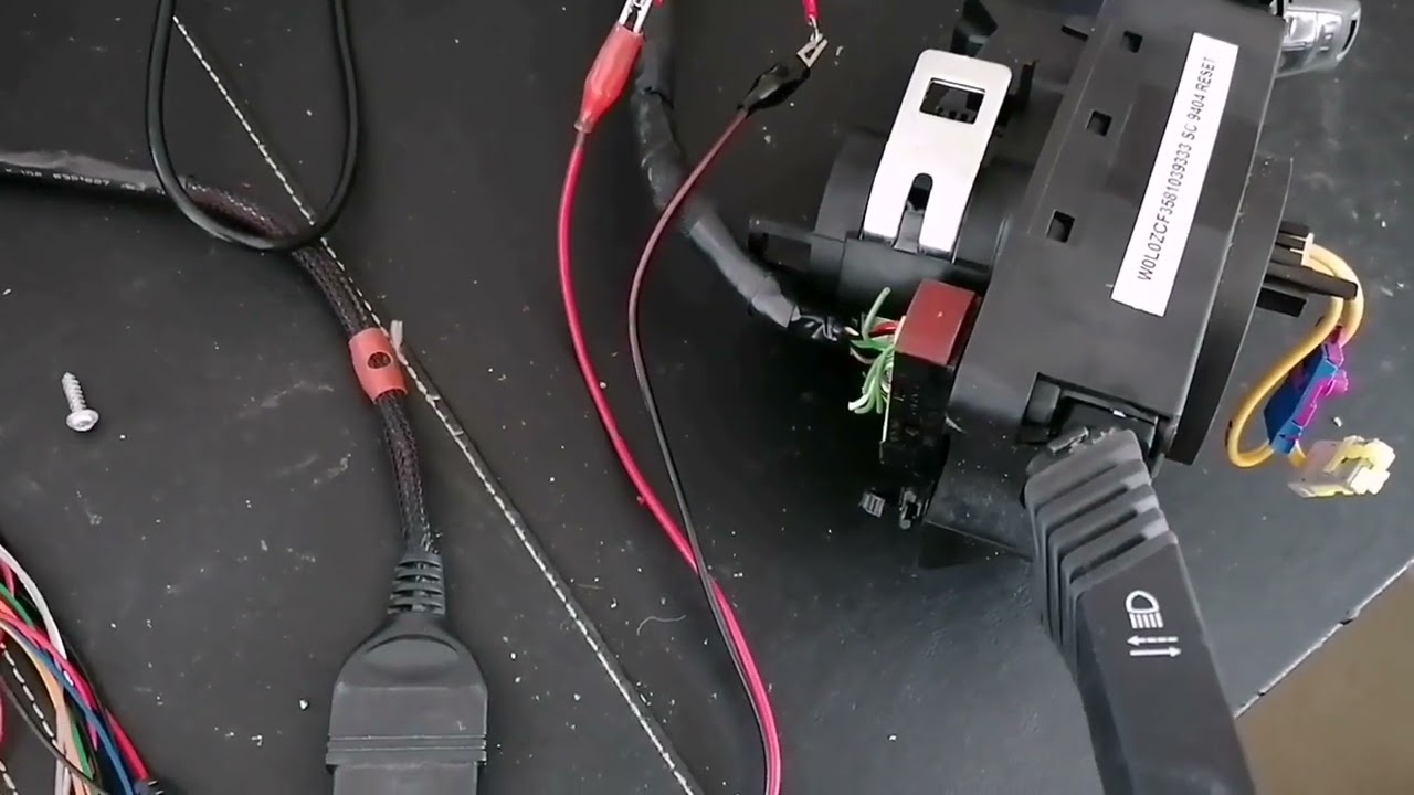 Opel Vectra C CIM Lenkstockschalter zurücksetzen und anlernen mit OpCom