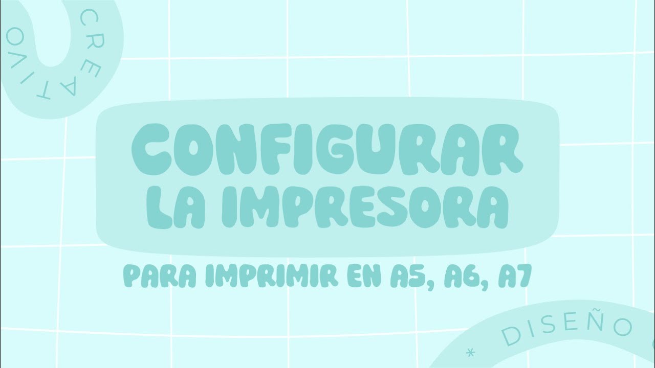 TAMAÑO de PAPEL PERSONALIZADO | Configuración de impresora | Papel A5, A6, A7, etc | HYGGECREATIVO