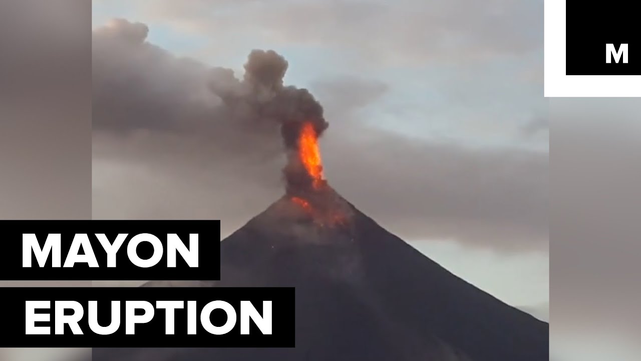 Mayon Volcano Erupts, Leading to Evacuation of Over 56,000