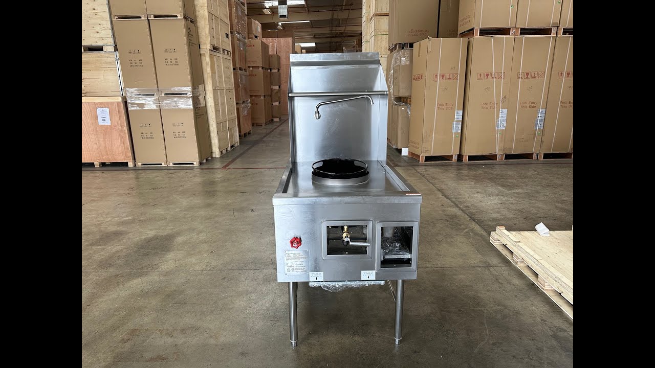 13 inches Chamber Natural Gas Wok Range with 13