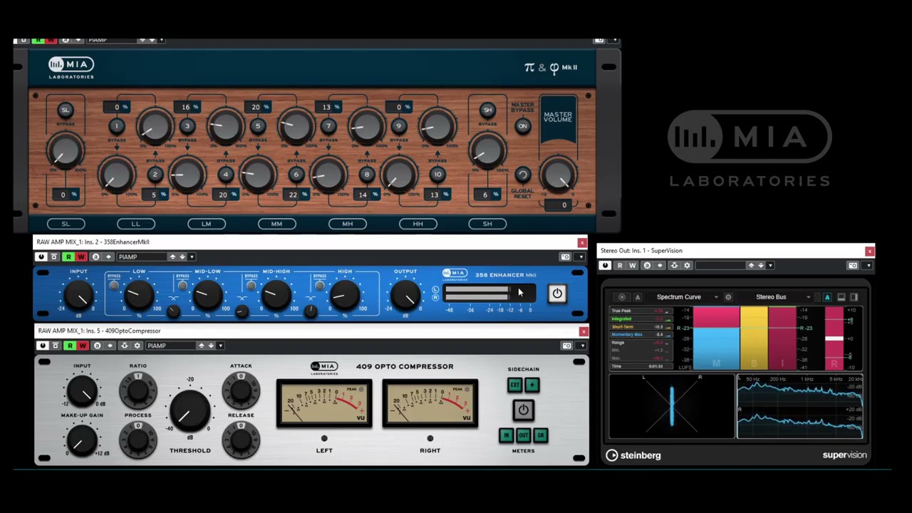 Mia Laboratories HQ Analog Modeled Plugins