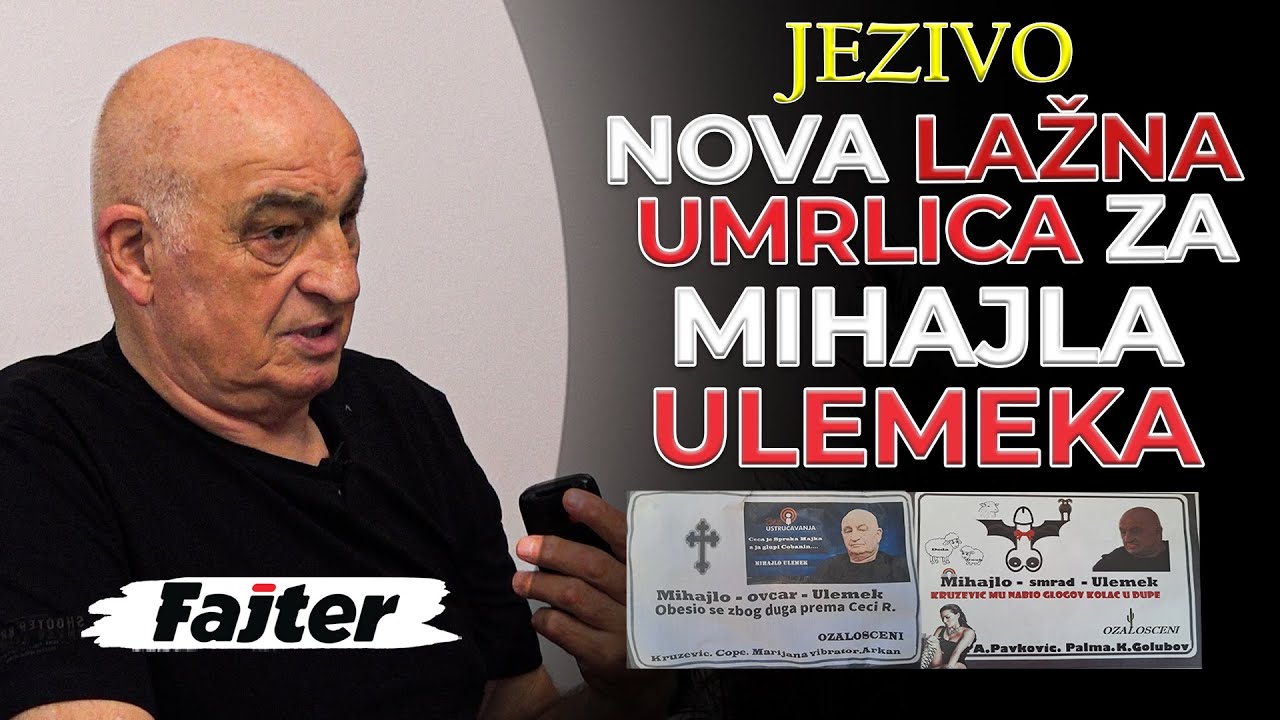 JEZIVO! NOVA UMRLICA ZA MIHAJLA ULEMEKA