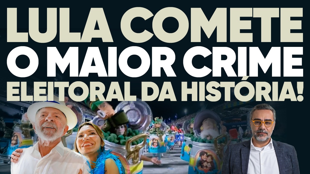 🚨Campanha descarada: Carnaval de Lula tem combo de crimes eleitorais! Veja quais!