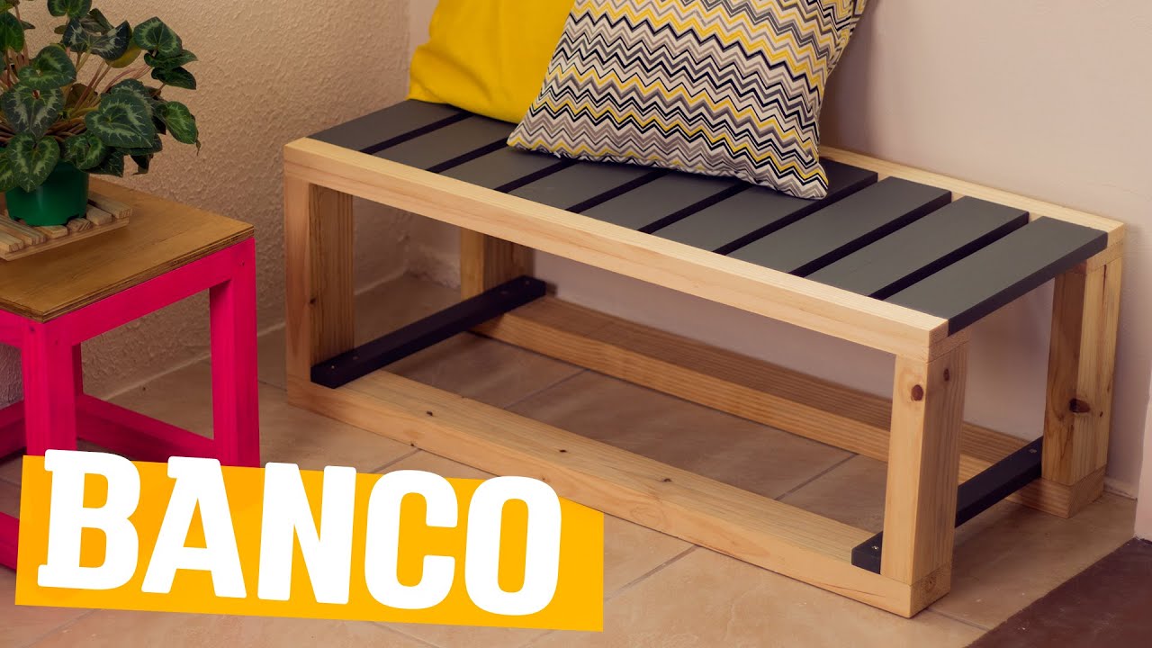 DIY - BANCO ESTILO PALLET