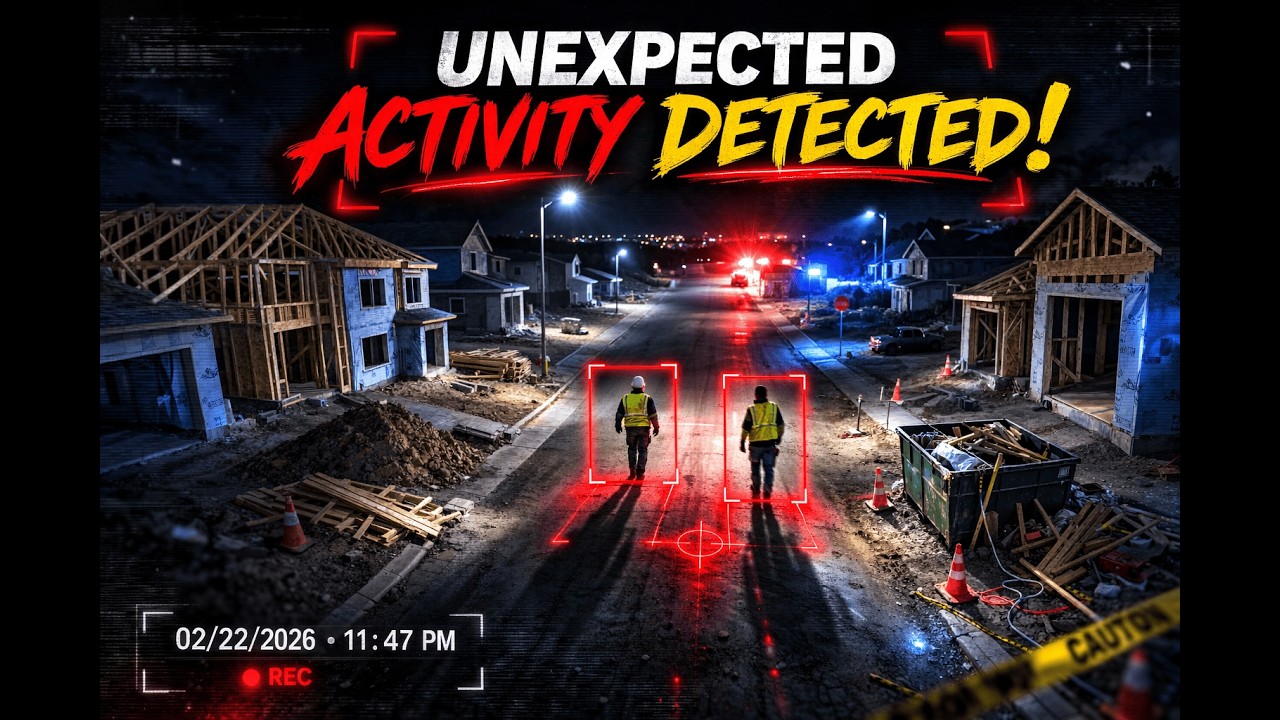 They Showed Up After Hours&hellip; We Caught Everything on Camera | Jobsite Sentry AI-Powered Monitoring