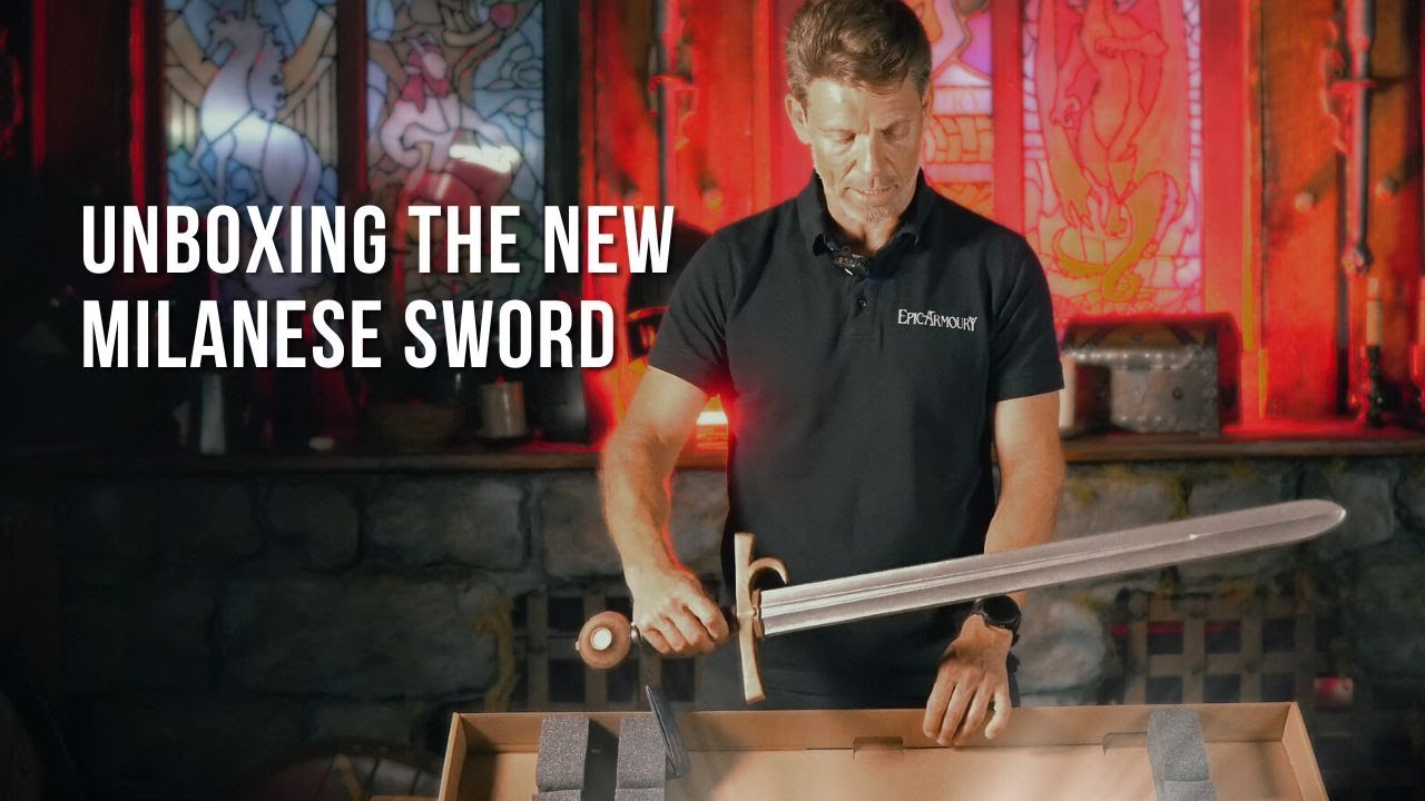 Unboxing the newest Medieval LARP sword from Epic Armoury! | Epic Armoury
