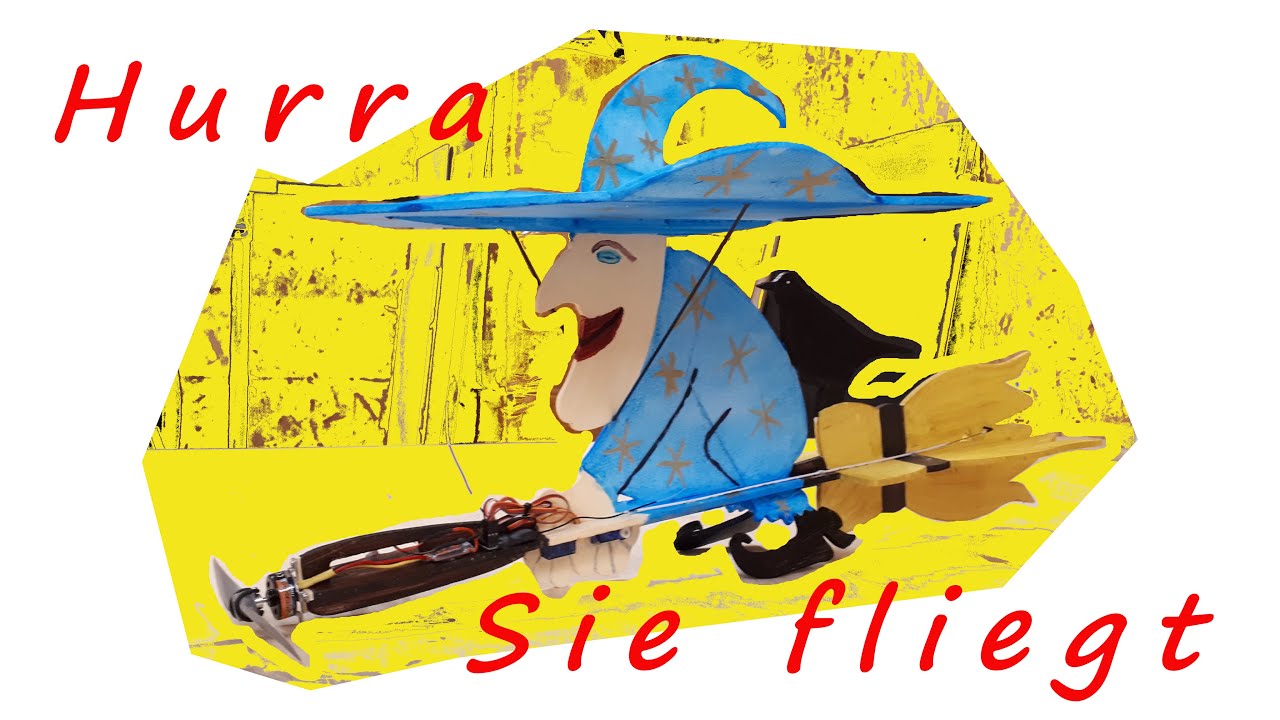 Depron RC Hexe 2.0 Teil 2 / RC Witch Part 2