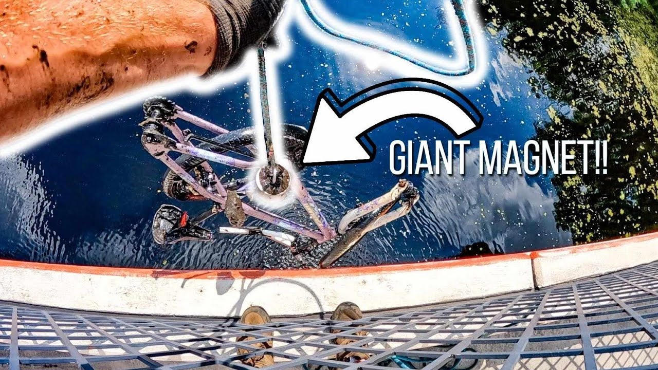 So Many Bikes!!! Magnet Fishing For Big Hidden Treasures