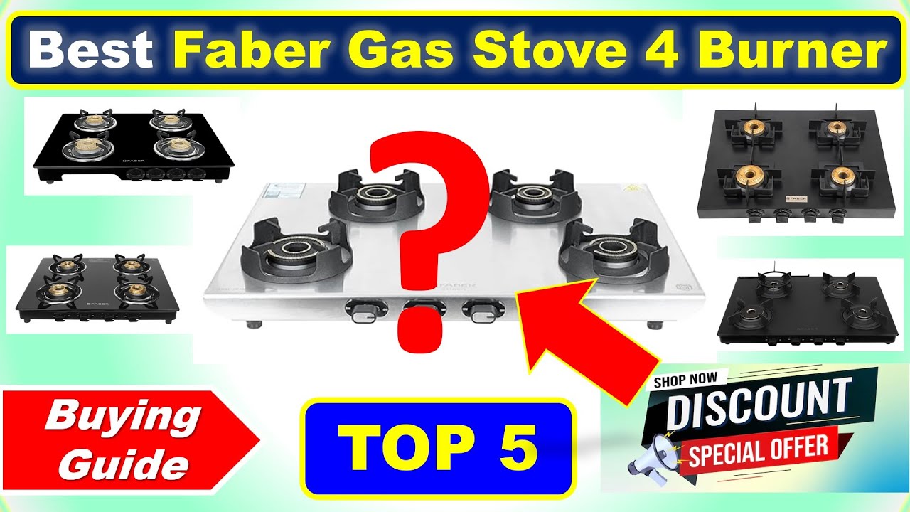 Best Faber Gas Stove 4 Burner in India 2026 with Price ✅ Buying Guide ✅  फैबर 4 बर्नर गैस स्टोव
