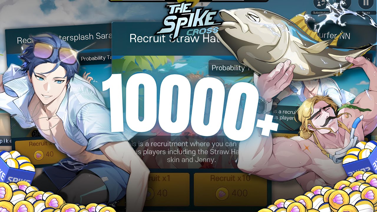The Spike Cross🏐 | Summer Memories Event: Recruitment New Skins