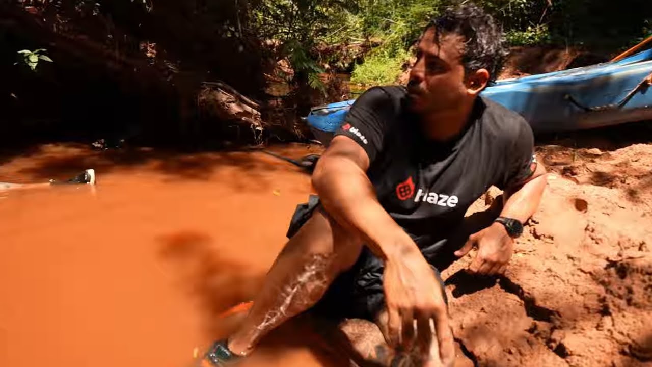 Renato Garcia deixou cair o iPhone dele 17 dentro do rio e perdeu